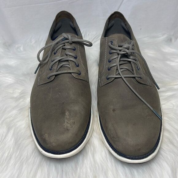 Cole Haan Grand 360 Dark Grey Lace Up Oxford C34545 Sz 11.5 - Picture 2 of 7